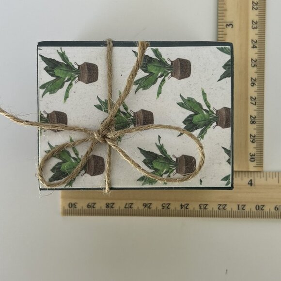 Handmade Plant, Bloom, Grow tiered Tray Decor - Plant Lovers - Picture 6 of 11